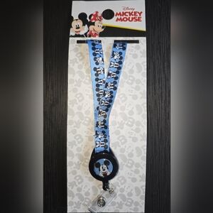 Disney Mickey Mouse Blue Lanyard